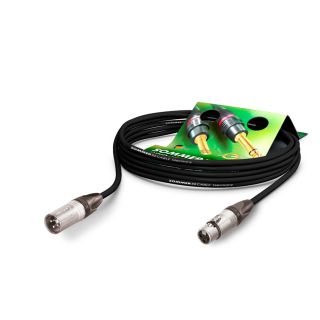 Lautsprecherkabel Meridian, 2  x  1.50 mm² | XLR / XLR, NEUTRIK® | 1,00m | schwarz