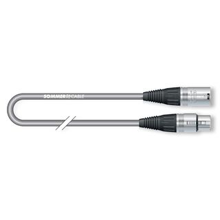 Lautsprecherkabel Meridian, 2  x  2.50 mm | XLR / XLR, NEUTRIK | 5,00m | grau