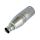 NEUTRIK®  Adapter | XLR male/BNC female gerade, nickelfarben