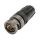 NEUTRIK® BNC UHD Crimp-Kabelstecker, gerade, schwarz