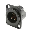 NEUTRIK® , 10-pol Einbaustecker, vergoldete(r)...