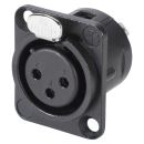 NEUTRIK® XLR, 3-pol , Metall-,...