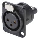 NEUTRIK® XLR, 3-pol , Metall-,...