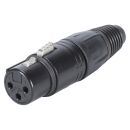 NEUTRIK® XLR, 3-pol , Metall-,...