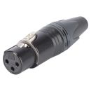 NEUTRIK® XLR, 3-pol , Metall-,...