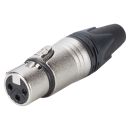 NEUTRIK® XLR, 3-pol , Metall-,...