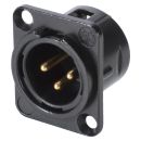 NEUTRIK® XLR, 3-pol , Metall-,...