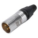 NEUTRIK® XLR, 3-pol , Velvet-Chrom-Gehäuse-,...