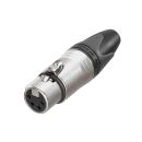 NEUTRIK® XLR, 4-pol , Metall-,...