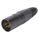 NEUTRIK® XLR, 4-pol , Metall-,...