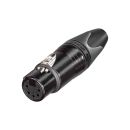 NEUTRIK® XLR, 5-pol , Metall-,...