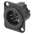 NEUTRIK® XLR, 5-pol , Metall-,...