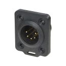 NEUTRIK® XLR, UL50E , 5-pol , Polyamid-,...