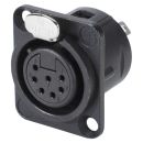 NEUTRIK® XLR, 7-pol , Metall-,...