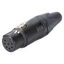 NEUTRIK® XLR, 7-pol , Metall-,...