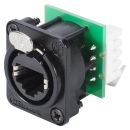 NEUTRIK® RJ45 CAT.5e, 8-pol , Metall-,...