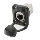 NEUTRIK® RJ45 CAT.6A IDC IP65, 8-pol , Metall-,...