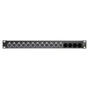 Sommer cable Audio-Steckfeld XLR Broadcast , 1 HE, 12 BE,...