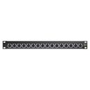 Sommer cable Audio-Steckfeld XLR , 1 HE, 12 BE, XLR 3-pol...