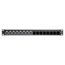 Sommer cable Audio-Steckfeld XLR , 1 HE, 12 BE, XLR 3-pol...