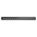 Sommer cable Audio-Steckfeld XLR , 1 HE, 12 BE, XLR 3-pol...