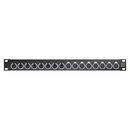 Sommer cable Audio-Steckfeld XLR , 1 HE, 12 BE, XLR 3-pol...