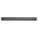 Sommer cable Audio-Steckfeld XLR , 1 HE, 12 BE, XLR 3-pol...