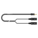 Stereo-Splitkabel SC-Onyx, 1  x  0,25 mm² | XLR /...