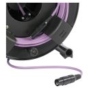 Netzwerkkabel SC-Mercator PUR, 8 x 0.14 mm² | RJ45 / RJ45, HIROSE auf Kabeltrommel | 70,00m | violett |