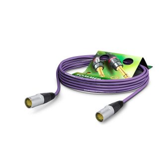 Netzwerkkabel SC-Mercator CAT.7 PUR, 8  x  0.14 mm² | RJ45 / RJ45, NEUTRIK® | 1,00m | violett