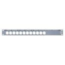 Sommer cable Rack Panel, Universal D-Serie, Aluminium...