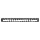 Sommer cable Rack Panel, Universal D-Serie, Aluminium...