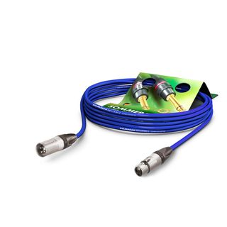 Mikrofonkabel SC-Primus, 2 x 0.50 mm² | XLR / XLR, NEUTRIK® | 20,00m | blau