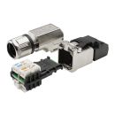 RJ45 CAT.6a, 8-pol , Metall-,...