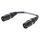 Sommer cable  Adapterkabel | XLR 3-pol male gerade | 0,15m | schwarz