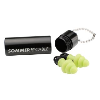 Sommer cable Ohrschutz-Stpsel im Case, Breite: 59 mm, Hhe: 17 mm, schwarz-grn