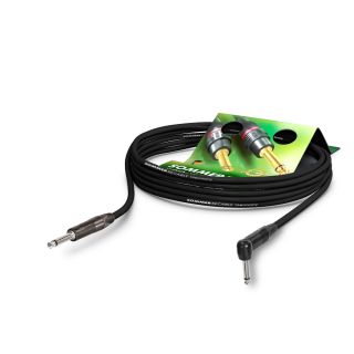 Instrumentenkabel SC-Spirit, 1  x  0.50 mm² | Klinke / Klinke 90°, NEUTRIK® | 3,00m