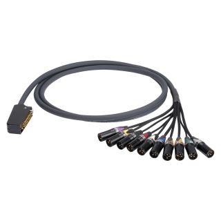 Multipair Audio & AES / EBU, 32  x  0,14 mm² | Messerleiste / XLR, SIEMENS | 00/13 | 10,00