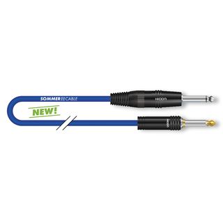 Instrumentenkabel Tricone® MKII, 1  x  0,22 mm² | Klinke / Klinke, HICON | 6,00m | blau