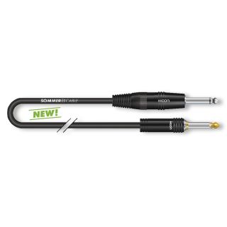 Instrumentenkabel Tricone® MKII, 1  x  0,22 mm² | Klinke / Klinke, HICON | 9,00m | schwarz