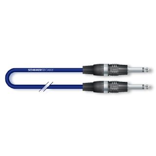 Instrumentenkabel Tricone® MKII, 1  x  0,22 mm² | Klinke / Klinke, HICON | 3,00m | blau