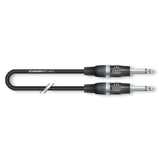 Instrumentenkabel Tricone® MKII, 1  x  0,22 mm² | Klinke / Klinke, HICON | 6,00m | schwarz