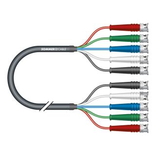 Video-Multicore Transit 0,28 mm² | BNC / BNC, HICON | 05 | 50,00m