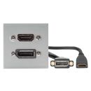 Anschluss-Modul Displayport fem. —>  0,15 m...