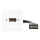 Anschluss-Modul HDMI fem. ?> Kabelpeitsche HDMI male...