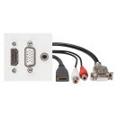 Anschluss-Modul HDMI fem. —> 0,15 m...