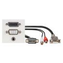 Anschluss-Modul Displayport fem. —> 0,15 m...