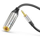 3,5 mm auf 6,3 mm Audio-Adapterkabel 0,25 m