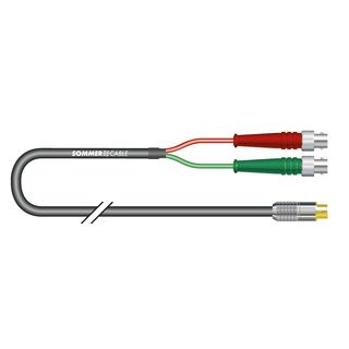 S-VHS Cinema-SV, 2  x  0,08 mm² | BNC / S-VHS, HICON | 0,30m