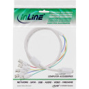 InLine® VGA BNC Kabel, 5x BNC Stecker an 15pol HD...